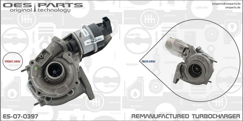 OES PARTS Kompressor,ülelaadimine ES-07-0397